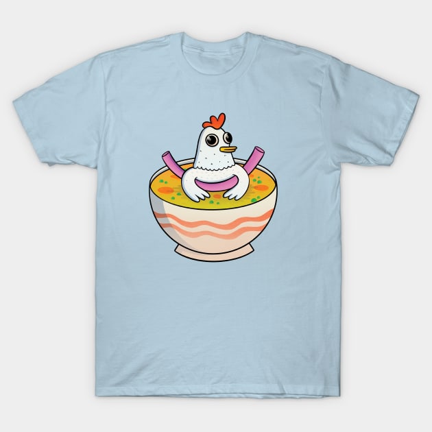 Chicken Noodle Soup T-Shirt by royalsass